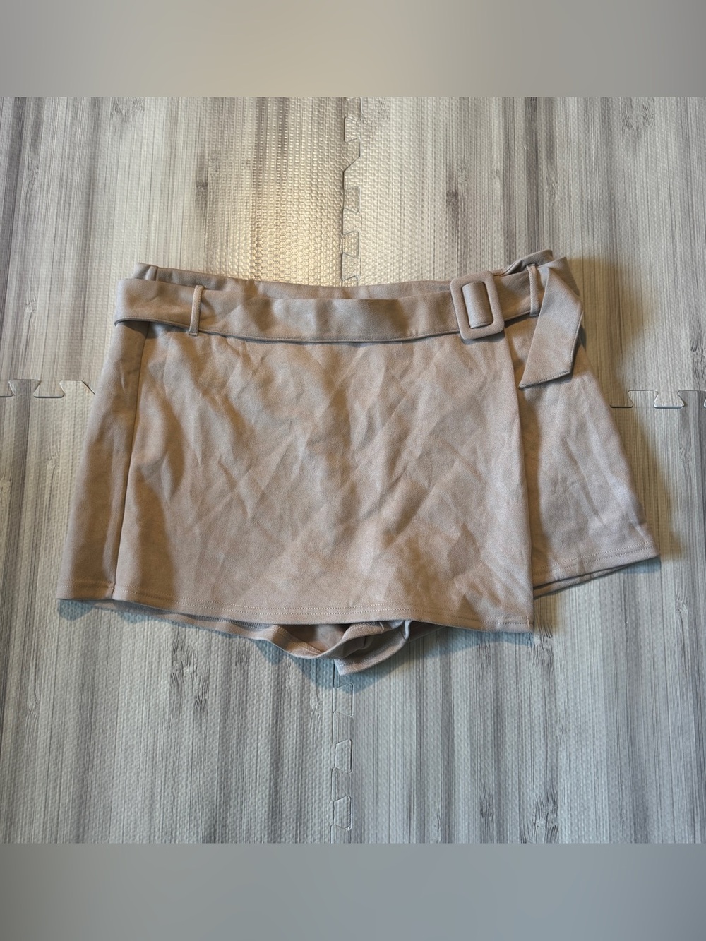 NWT Fashion Nova Women's Yours Truly Belted Skort